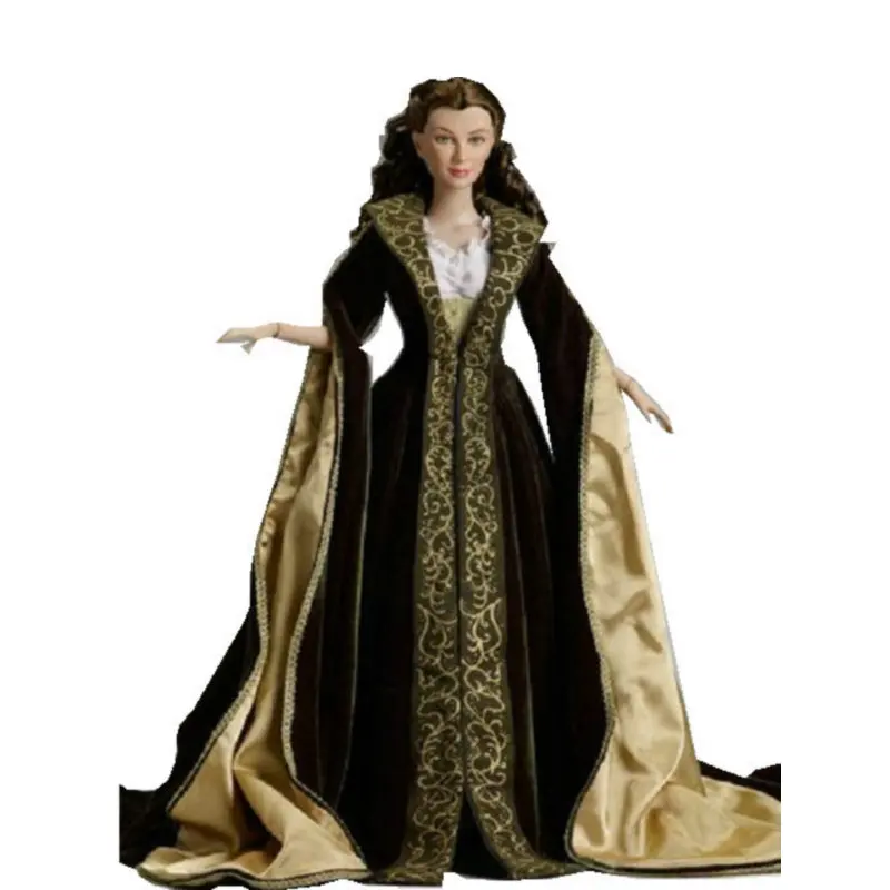 Historical Customer-made Luxs Vintage Costumes Renaissance Dresses Steampunk dress Gothic Cosplay Halloween Dresses C-1132
Historical Customer-made Luxs Vintage Costumes Renaissance Dresses Steampunk dress Gothic Cosplay Halloween Dresses C-1132