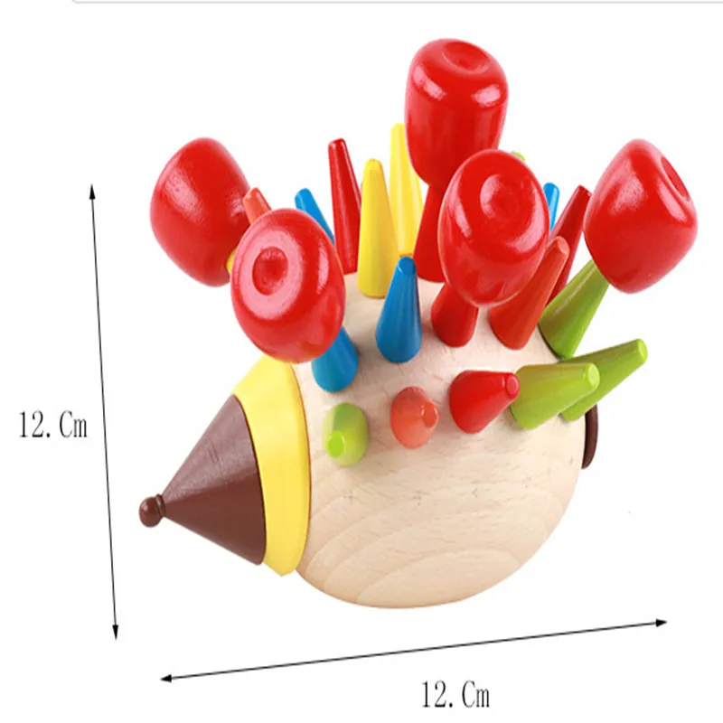 Wooden Toy Color Hedgehog Building Blocks Magnetic Color Matching Identification Hands-on Ability Intellectual Educational Toys
Wooden Toy Color Hedgehog Building Blocks Magnetic Color Matching Identification Hands-on Ability Intellectual Educational Toys