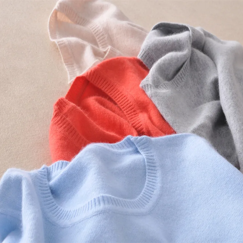 SHEEP Cashmere Wool Sweater Women Solid Color Thin Basic Shirt O-Neck Pullover Female Long Sleeve Knitted Jumpers
SHEEP Cashmere Wool Sweater Women Solid Color Thin Basic Shirt O-Neck Pullover Female Long Sleeve Knitted Jumpers
