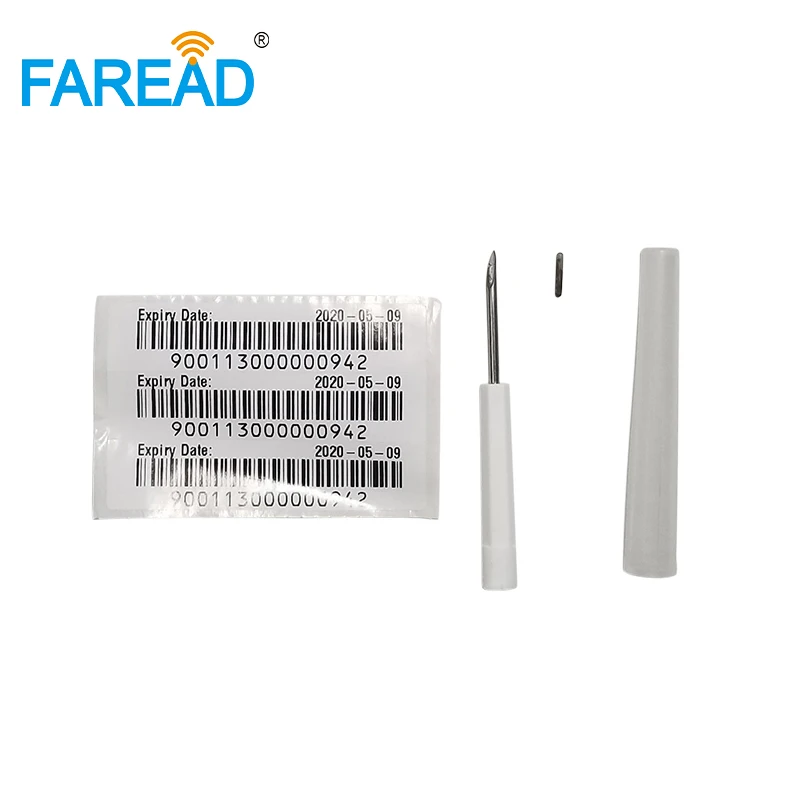 Горячая продажа X100 шт RFID ISO чип 134 2 кГц FDX-B 1 4x8 мм вертикальные имплантируемые