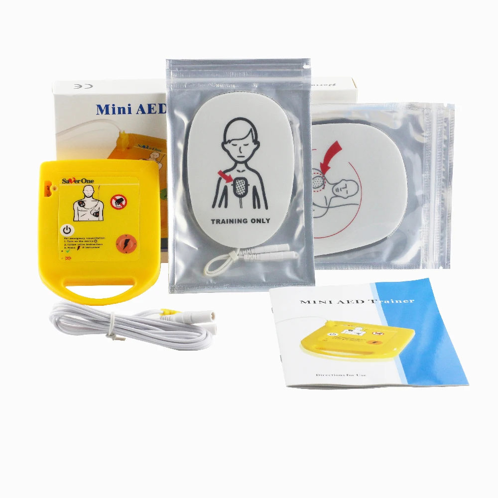 English Voice Prompt Mini AED Defibrillator Universal Trainer First Aid Training Device
English Voice Prompt Mini AED Defibrillator Universal Trainer First Aid Training Device