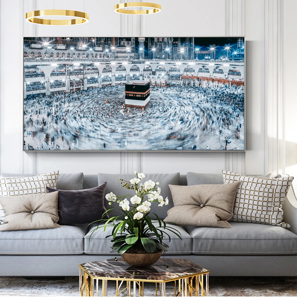 Modern Islam Wall Art Canvas Prints City Landscape Of Mecca Holy Land Wall Decorative Pictures Art Painting For Home Wall Decor
Modern Islam Wall Art Canvas Prints City Landscape Of Mecca Holy Land Wall Decorative Pictures Art Painting For Home Wall Decor