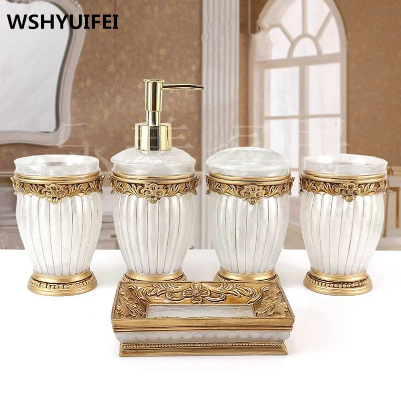 Bathroom accessories Natural resin soap dish toothbrush holder gargle cup lotion bottles home decor wedding supplies
Bathroom accessories Natural resin soap dish toothbrush holder gargle cup lotion bottles home decor wedding supplies