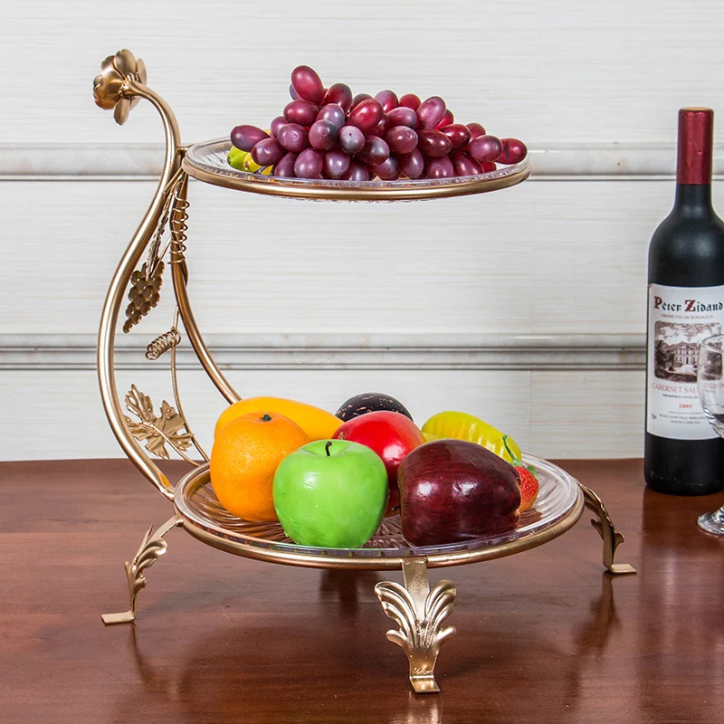 Iron 2 layer cake rack point of view double-layer restaurant decorated fruit frame
Iron 2 layer cake rack point of view double-layer restaurant decorated fruit frame