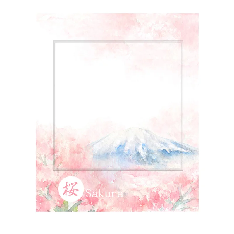 5Pcs Creative Wonderful Cherry Blossom self-stick salura Note 76x76mm Memo Pad Sticker Student Stationery school Office Supplies
5Pcs Creative Wonderful Cherry Blossom self-stick salura Note 76x76mm Memo Pad Sticker Student Stationery school Office Supplies