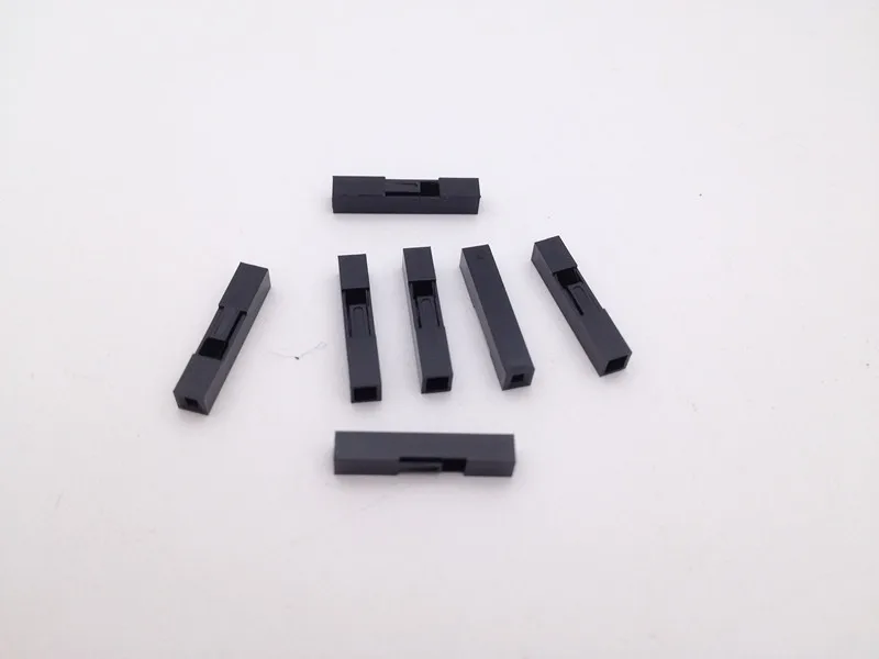 200Pcs 1P Dupont Jumper Wire Cable Housing Plug Female Pin Terminal Dupont Shell Kit Connector 2.54mm Pitch 1 Holes Spacing Head
200Pcs 1P Dupont Jumper Wire Cable Housing Plug Female Pin Terminal Dupont Shell Kit Connector 2.54mm Pitch 1 Holes Spacing Head