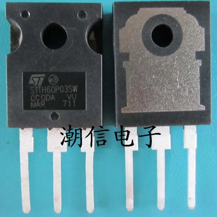 50PCS/LOT STTH60P03SW TO-247 Welding Machine Quick Recovery Tube Rectifier 60A 300V
50PCS/LOT STTH60P03SW TO-247 Welding Machine Quick Recovery Tube Rectifier 60A 300V