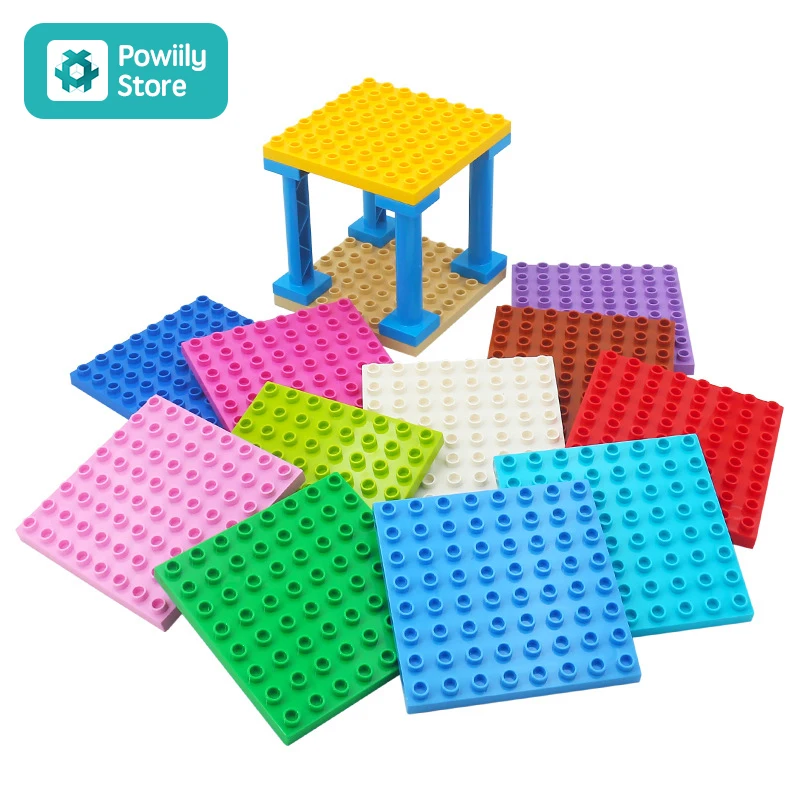 Big Building Blocks Compatible Big Size Brick Kids DIY Toys ABS Plastic Building Toys Blocks Parts 8x8 Educational Learning
Big Building Blocks Compatible Big Size Brick Kids DIY Toys ABS Plastic Building Toys Blocks Parts 8x8 Educational Learning