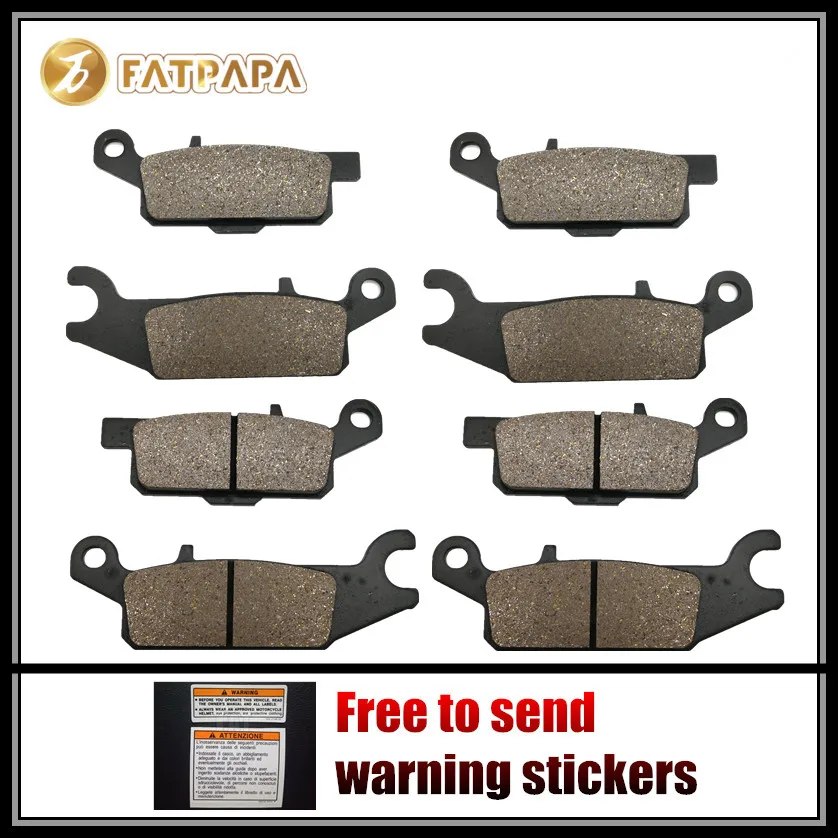 Набор тормозных колодок F + FL + FR + R для YAMAHA YFM700 700 YFM гризли 2008 2009 2007 2010 2011 2012 2013 2014 2015 / Kodiak 700 2016
Набор тормозных колодок F + FL + FR + R для YAMAHA YFM700 700 YFM гризли 2008 2009 2007 2010 2011 2012 2013 2014 2015 / Kodiak 700 2016