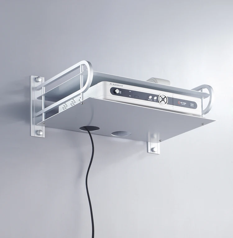 TV Set-Top Box Support Wall Mounting Metal Shelf Bracket, 31 cm length x 25 cm width
TV Set-Top Box Support Wall Mounting Metal Shelf Bracket, 31 cm length x 25 cm width