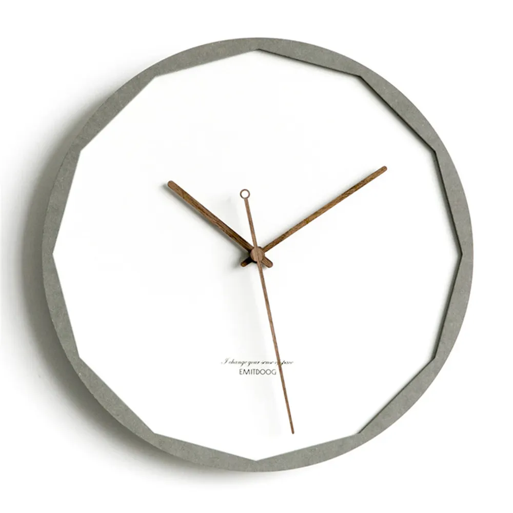 12 inch Chic Modern MDF Board Wall Clock Nordic Simple Round Geometry Style Artistic Silently Suzuki Clock for Cafe Home Decor
12 inch Chic Modern MDF Board Wall Clock Nordic Simple Round Geometry Style Artistic Silently Suzuki Clock for Cafe Home Decor