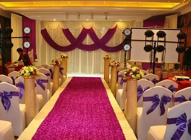 10ft*20ft wedding stage decoration Wedding Backdrop with Beatiful Swag Wedding drape and curtain wedding supplies grape purple
10ft*20ft wedding stage decoration Wedding Backdrop with Beatiful Swag Wedding drape and curtain wedding supplies grape purple