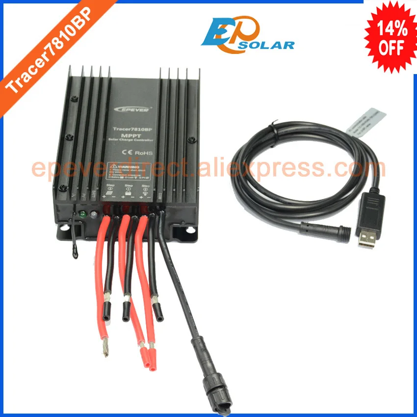 24v volts solar battery charger regulator Tracer7810BP with USB communication cable EPsolar brand supply 30A
24v volts solar battery charger regulator Tracer7810BP with USB communication cable EPsolar brand supply 30A