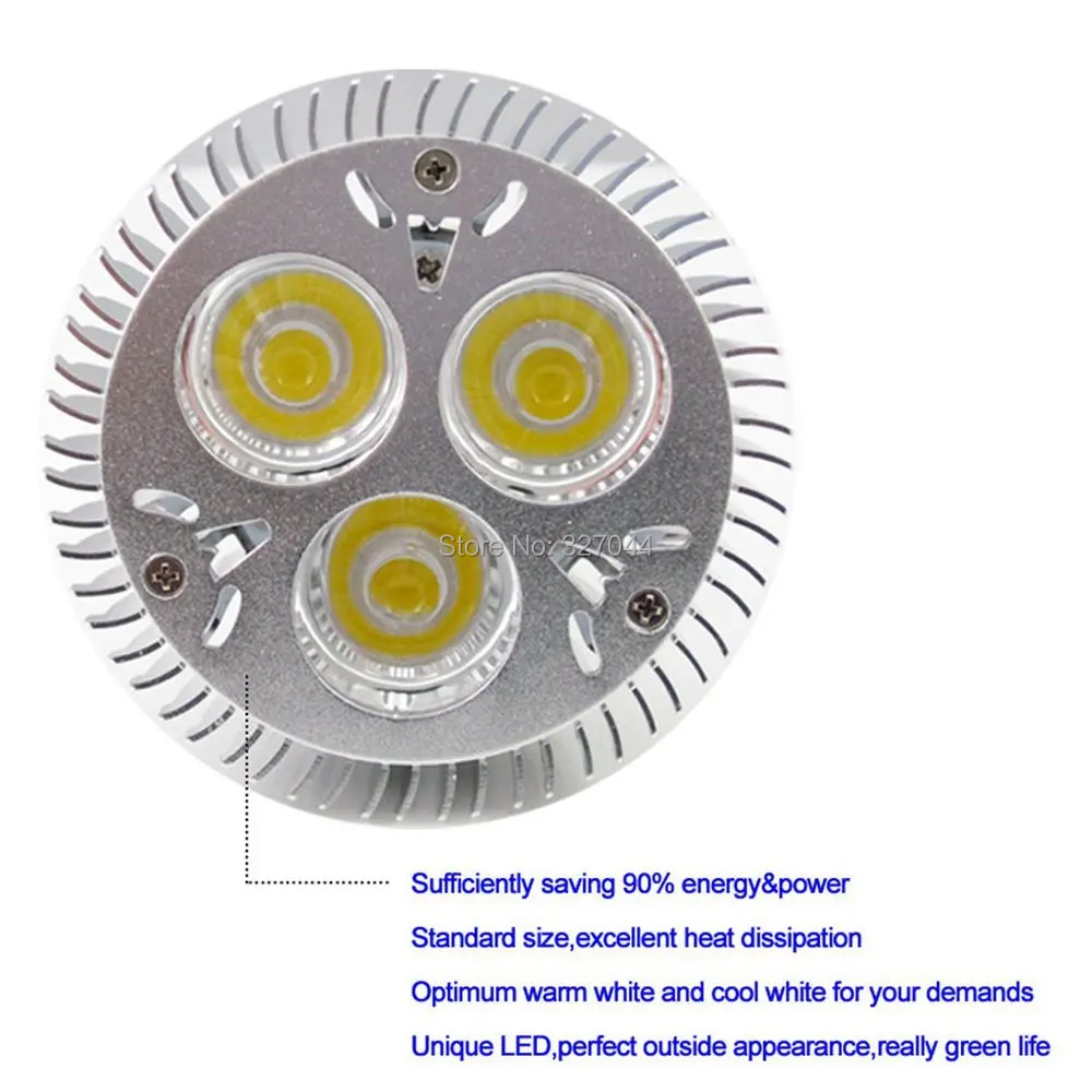 High power Diammable 9W PAR20 LED Bulb Spotlight Flood E27 Base 110-220v Cool White 6000K 110V
High power Diammable 9W PAR20 LED Bulb Spotlight Flood E27 Base 110-220v Cool White 6000K 110V