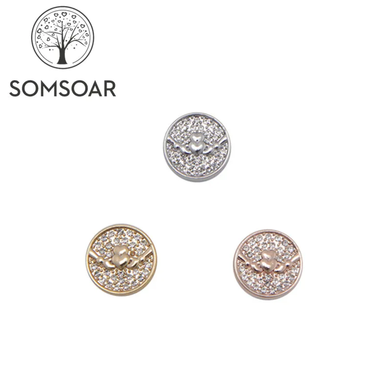 Somsoar ювелирные изделия Сердце Claddagh с полными кристаллами горка амулеты подходят кожа оберточная сетка браслет ожерелье 10 шт./лот
Somsoar ювелирные изделия Сердце Claddagh с полными кристаллами горка амулеты подходят кожа оберточная сетка браслет ожерелье 10 шт./лот