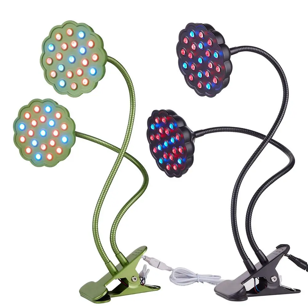 45W LED Grow Light Dual Head Plant Flower Lotus Lamp Desk Clip Holder Red Blue UV IR Lighting Clamp Lamp For Veg Indoor
45W LED Grow Light Dual Head Plant Flower Lotus Lamp Desk Clip Holder Red Blue UV IR Lighting Clamp Lamp For Veg Indoor