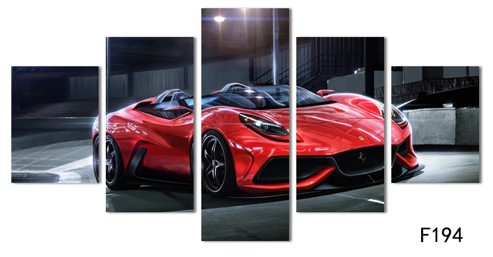 Wall Art Picture 5 Panel Cool Orange Reflective Sports Car Large HD Canvas Print Painting For Living Room Decoration F194
Wall Art Picture 5 Panel Cool Orange Reflective Sports Car Large HD Canvas Print Painting For Living Room Decoration F194