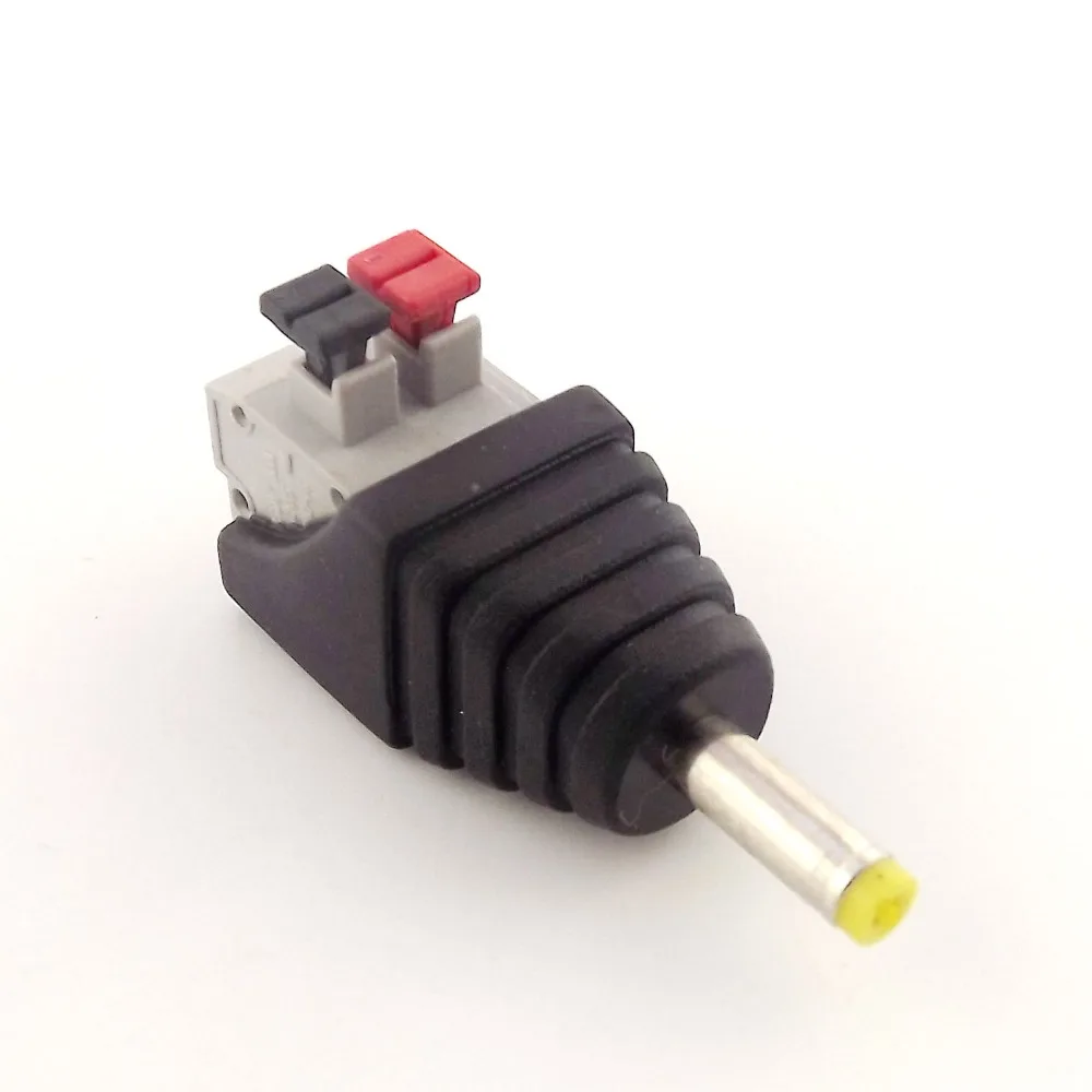 2pcs CCTV DC Power 4.0 x 1.7mm Male Push Type Spring Terminal Quick Connector Camera
2pcs CCTV DC Power 4.0 x 1.7mm Male Push Type Spring Terminal Quick Connector Camera