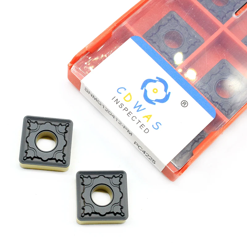 High qualitySNMG120412 PM PC4225 carbide insert CNC Lathe cutter tool for steel SNMG120412 External Turning tool
High qualitySNMG120412 PM PC4225 carbide insert CNC Lathe cutter tool for steel SNMG120412 External Turning tool