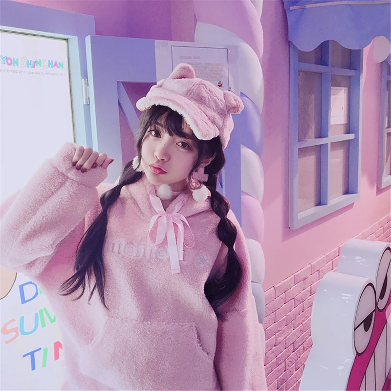 Мягкие Толстовки KEQI Bobon21 с капюшоном вышивкой и надписью do a little cute очаровательные