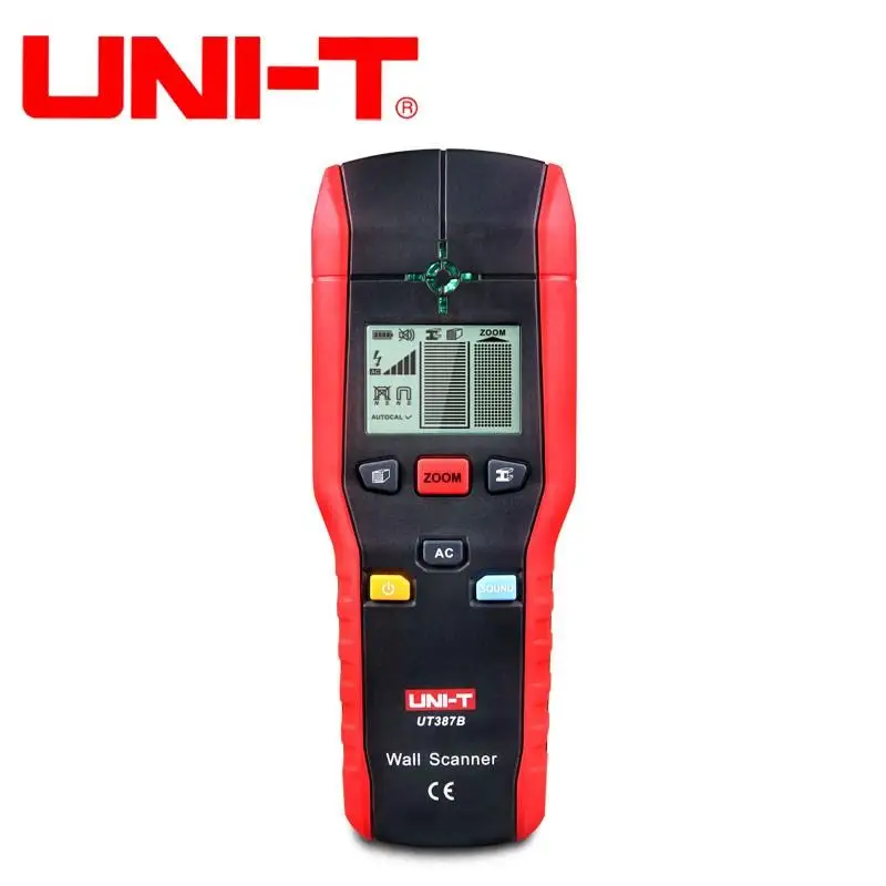 UNI T UT387B настенный сканер металлоискатель найти металл дерево штифты переменного