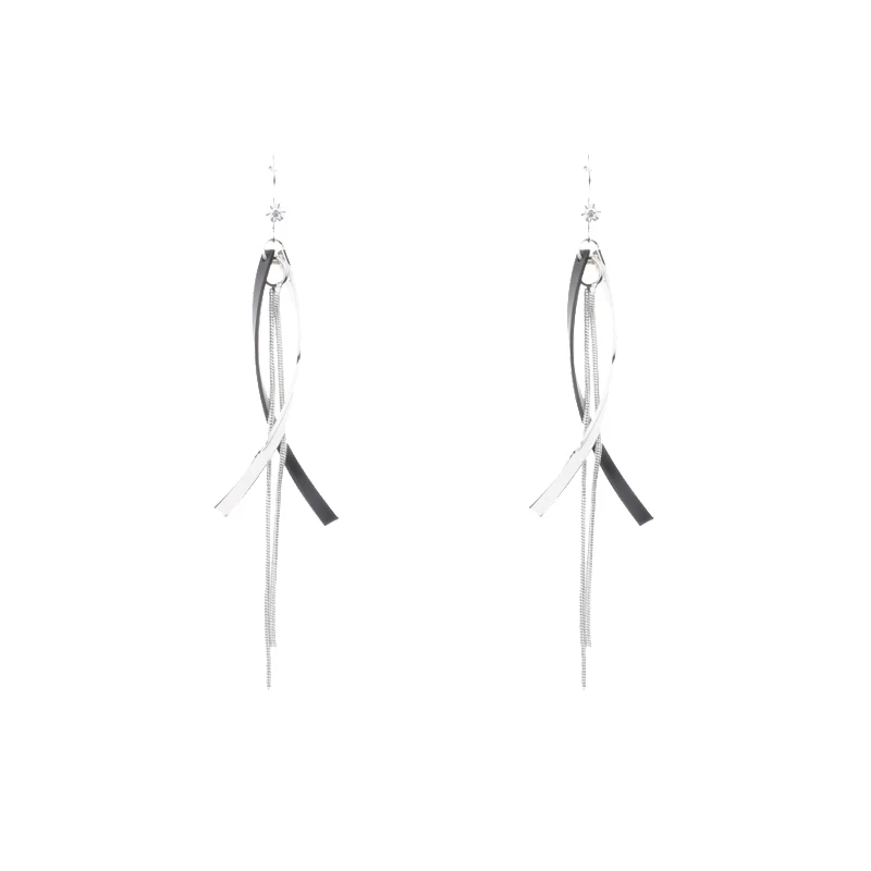 2018 New Fashion Simple Dangle Tassel Earrings Punk Style Metal Arc Long Chain Drop Earrings For Women Ear Accessories
2018 New Fashion Simple Dangle Tassel Earrings Punk Style Metal Arc Long Chain Drop Earrings For Women Ear Accessories