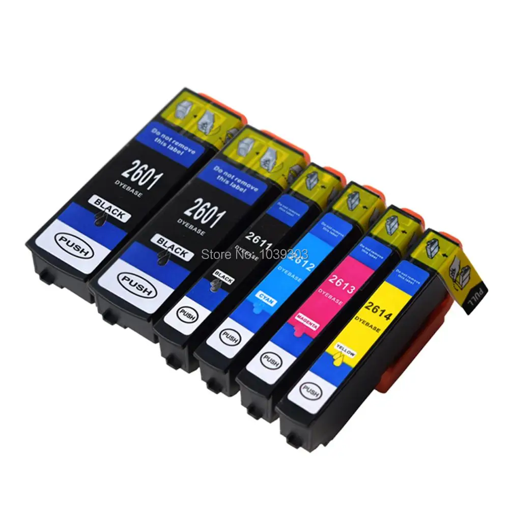 6PK Combo pack T2601 Ink cartridge Compatible For Epson XP600 XP605 XP700 XP800 XP510 XP615 XP610 XP605 xp820 XP520 XP620 XP625
6PK Combo pack T2601 Ink cartridge Compatible For Epson XP600 XP605 XP700 XP800 XP510 XP615 XP610 XP605 xp820 XP520 XP620 XP625