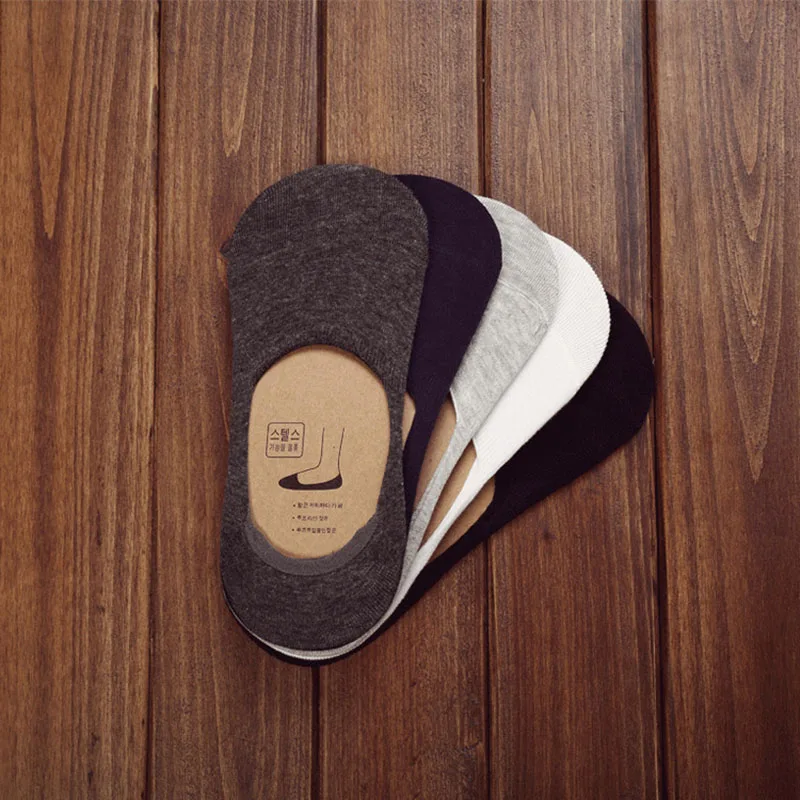 5Pairs Men Socks Cotton Casual Pure Color Boat Socks Summer Spring Thin No Show Non-slip Silicone Calcetine Sock Male Sock Meias
5Pairs Men Socks Cotton Casual Pure Color Boat Socks Summer Spring Thin No Show Non-slip Silicone Calcetine Sock Male Sock Meias