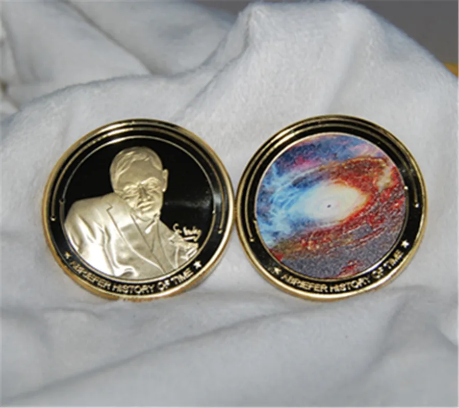sample order,January 8, 1942 - March 14, 2018.StephenWilliamHawking Head portrait coin,The universe black hole coin
sample order,January 8, 1942 - March 14, 2018.StephenWilliamHawking Head portrait coin,The universe black hole coin