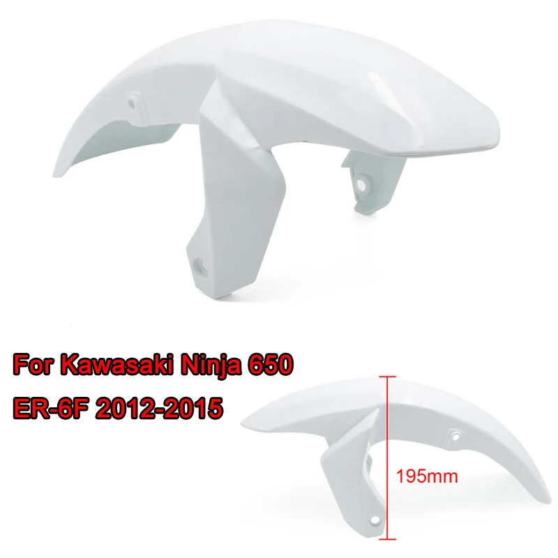 ER6F 12-15 Unpainted Front Fender Fairing Mudguard Cover For Kawasaki Ninja 650 ER-6F 2012 2013 2014 2015 Motor Bodywork Cowl
ER6F 12-15 Unpainted Front Fender Fairing Mudguard Cover For Kawasaki Ninja 650 ER-6F 2012 2013 2014 2015 Motor Bodywork Cowl