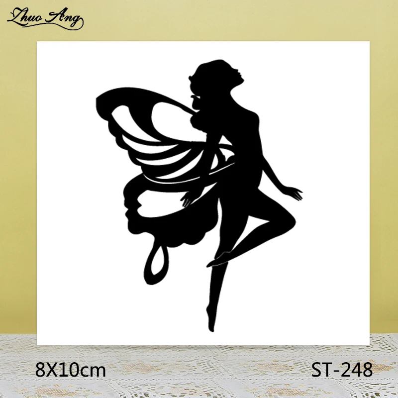 ZhuoAng Beautiful fairy Transparent seal / sealed DIY scrapbook / album decoration card / seamless seal
ZhuoAng Beautiful fairy Transparent seal / sealed DIY scrapbook / album decoration card / seamless seal
