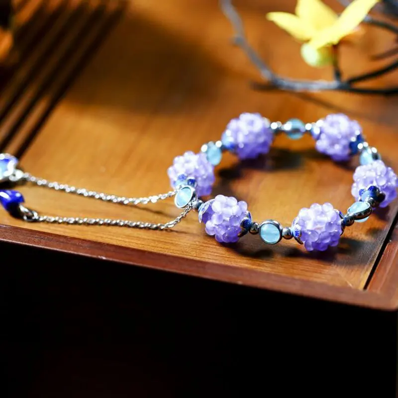 Purple Vintage Style Natural Jade Bracelet Cloisonne Ceramic Bracelets for Women Female Fine Jewelry Accessories Gift YBR120
Purple Vintage Style Natural Jade Bracelet Cloisonne Ceramic Bracelets for Women Female Fine Jewelry Accessories Gift YBR120