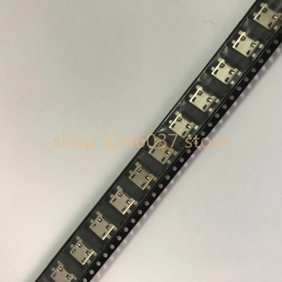 10 100 шт. Micro mini USB зарядный порт для LG K10 K420 K428 k10 2017 X400 K121 M250 гнездо разъем док