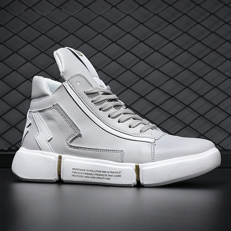 Men's Vulcanize Shoes Lace-up Men Casual Shoes Fashion High Top Men High Pipe Retro Comfortable Men's Flat Shoes 2019
Men's Vulcanize Shoes Lace-up Men Casual Shoes Fashion High Top Men High Pipe Retro Comfortable Men's Flat Shoes 2019