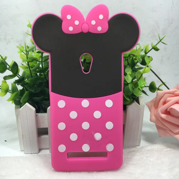 Lovely Back Minnie Case For ASUS Zenfone 5 Zenfone5 3D Mickey Mouse Sulley Silicone Cover |
