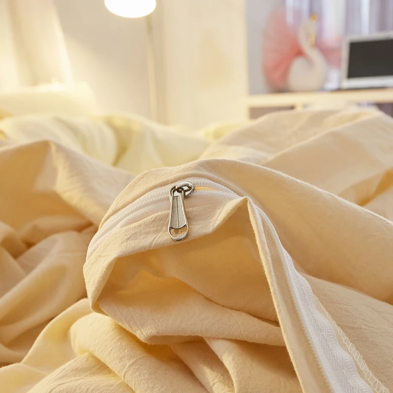 4Pcs Pure cotton Waffg Lotus leaf edge Princess style luxury bedding sets queen king size duvet Sheet pillowcase bedclothes
4Pcs Pure cotton Waffg Lotus leaf edge Princess style luxury bedding sets queen king size duvet Sheet pillowcase bedclothes