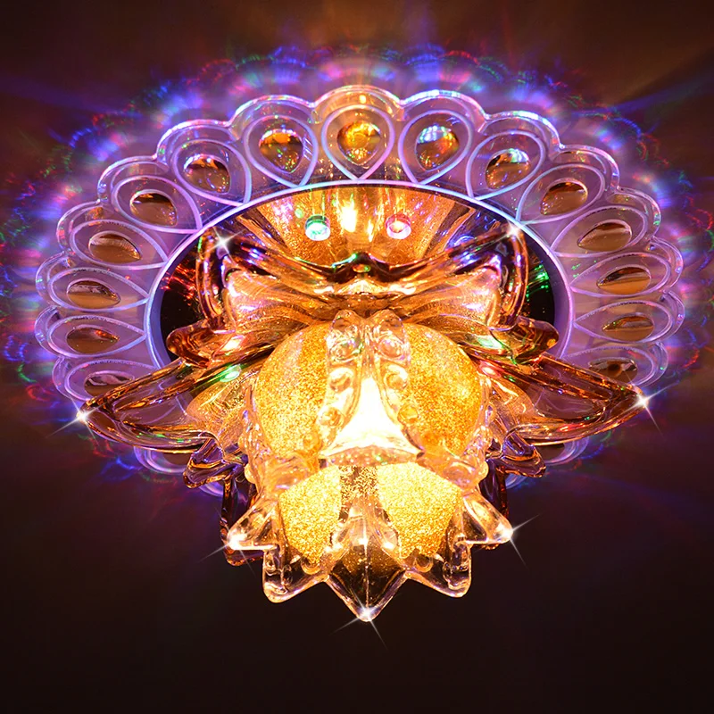5W modern ceiling lighting led crystal living room hallway lights AC220-240V led lamp for home decoration abajur luminaria
5W modern ceiling lighting led crystal living room hallway lights AC220-240V led lamp for home decoration abajur luminaria