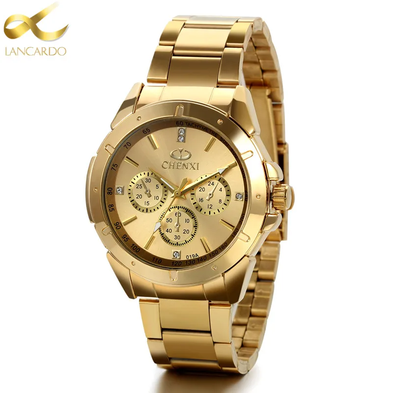Lancardo Mens Watches Top Brand Luxury Business Men Gold Watch Men Quartz Wristwatch Relogio Masculino Erkek Kol Saati 2019
Lancardo Mens Watches Top Brand Luxury Business Men Gold Watch Men Quartz Wristwatch Relogio Masculino Erkek Kol Saati 2019