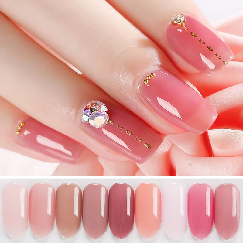 KANIU Nails 12ml Jade Transparent UV Gel Nails Polish Soak Off Jelly Nail Gel Varnish Nude Nail Gel Lacquer High Quality
KANIU Nails 12ml Jade Transparent UV Gel Nails Polish Soak Off Jelly Nail Gel Varnish Nude Nail Gel Lacquer High Quality