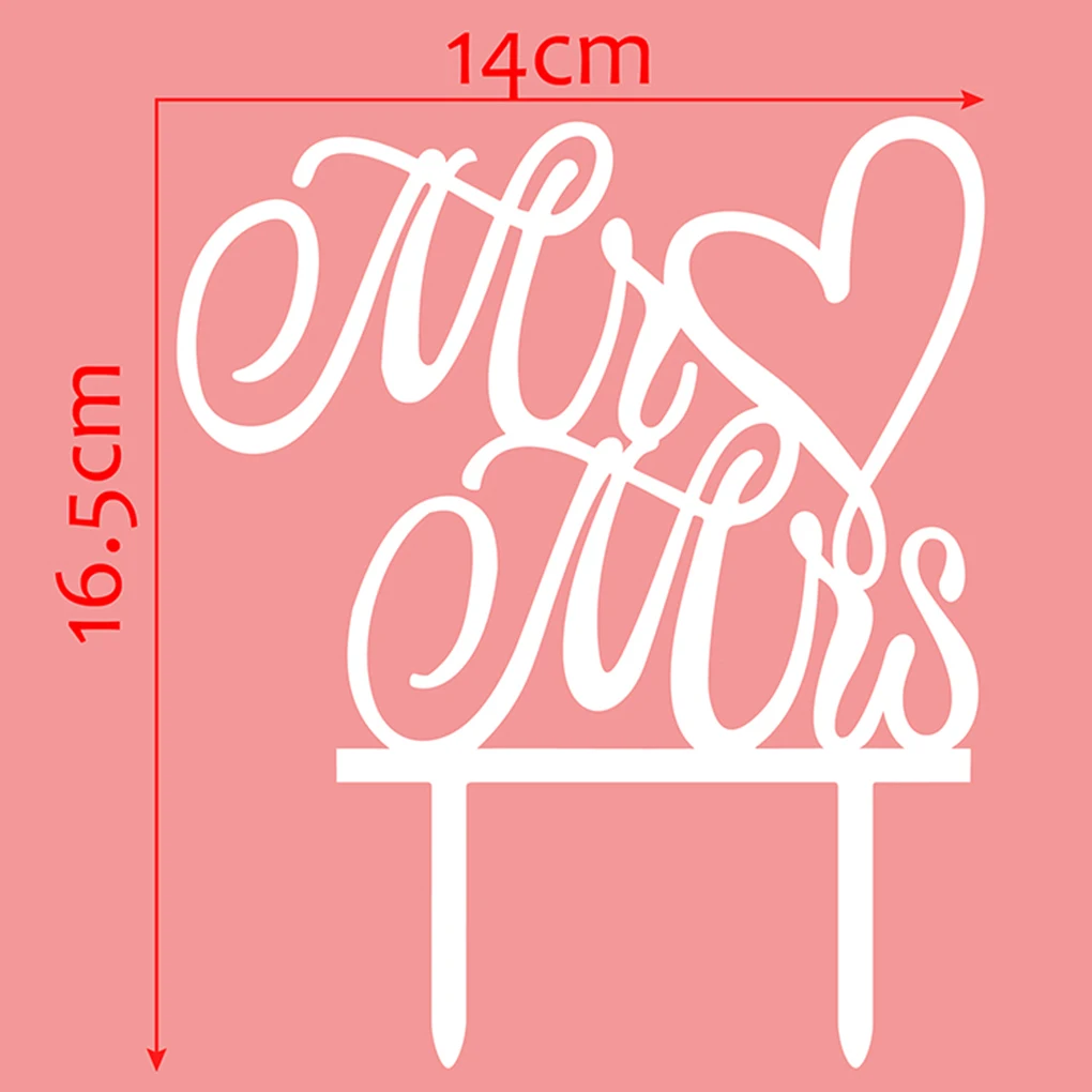 New Acrylic Mr and Mrs Sign Bride And Groom Cake Topper Gold for Wedding Decorations
New Acrylic Mr and Mrs Sign Bride And Groom Cake Topper Gold for Wedding Decorations