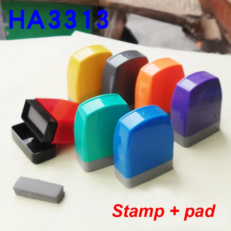 10Pcs Rectangle 3313mm Mix Color Holder plus Rubber Pad for Photosensitive Portrait Flash Stamp Machine
10Pcs Rectangle 3313mm Mix Color Holder plus Rubber Pad for Photosensitive Portrait Flash Stamp Machine