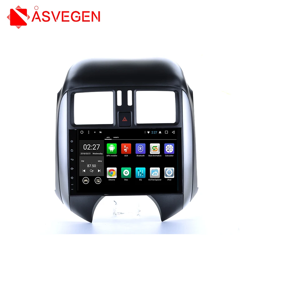Asvegen 9 inch Android 7.1 Quad Core Car Radio GPS Navigation Stereo Headunit WIFI 4G Media DVD Player For Nissan Sunny 2013
Asvegen 9 inch Android 7.1 Quad Core Car Radio GPS Navigation Stereo Headunit WIFI 4G Media DVD Player For Nissan Sunny 2013