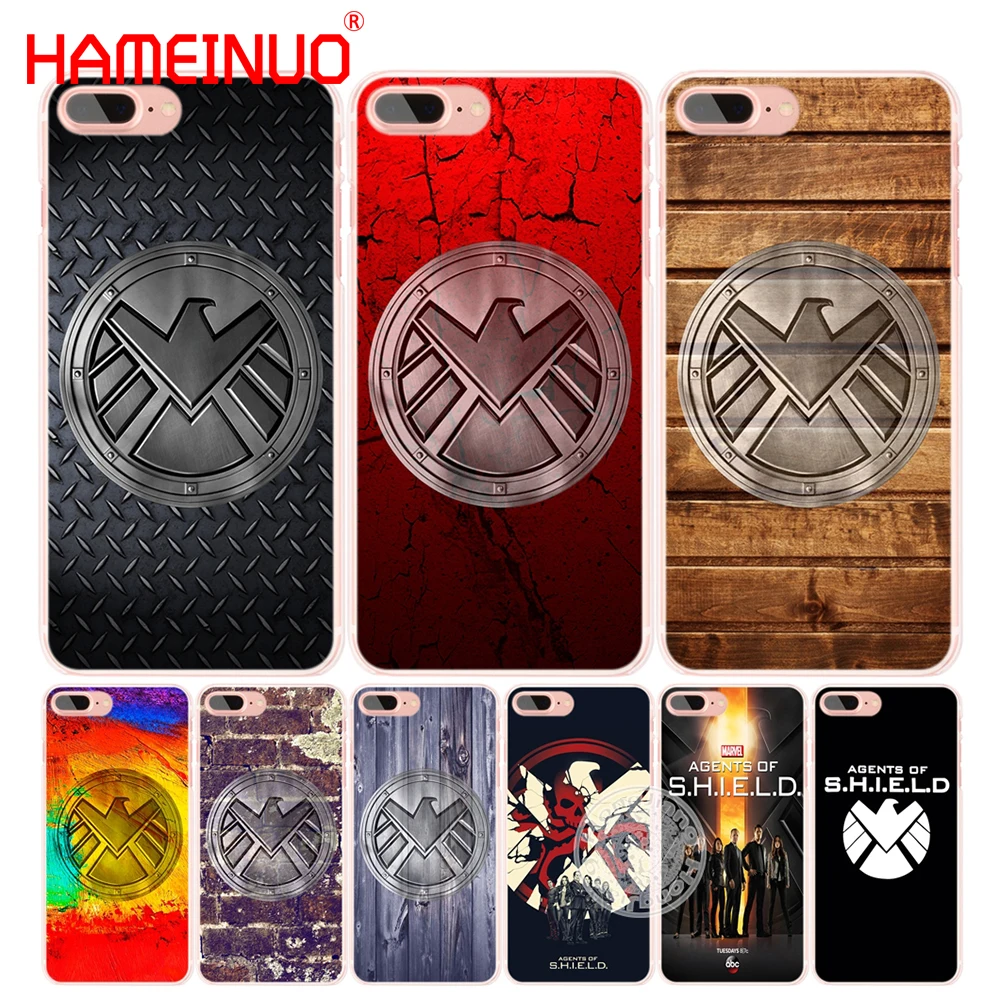 HAMEINUO агент s.h.i.e.l.d защитный чехол для мобильного телефона с логотипом iphone 6 4 4s 5 5s SE