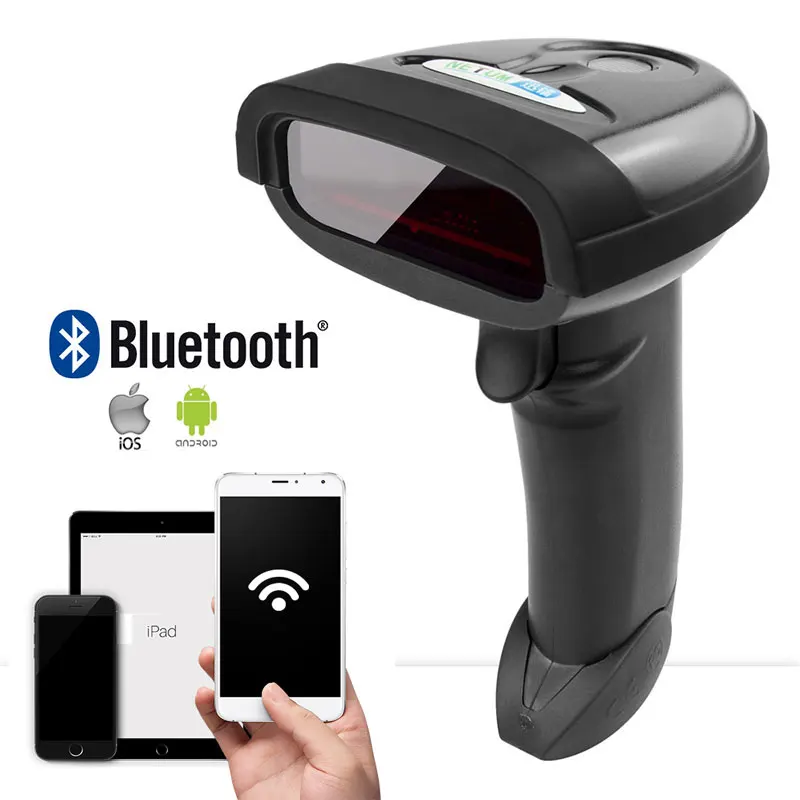 NT-1698LY портативный Bluetooth 1D беспроводной сканер штрих-кода и NT-1228 ручной проводной