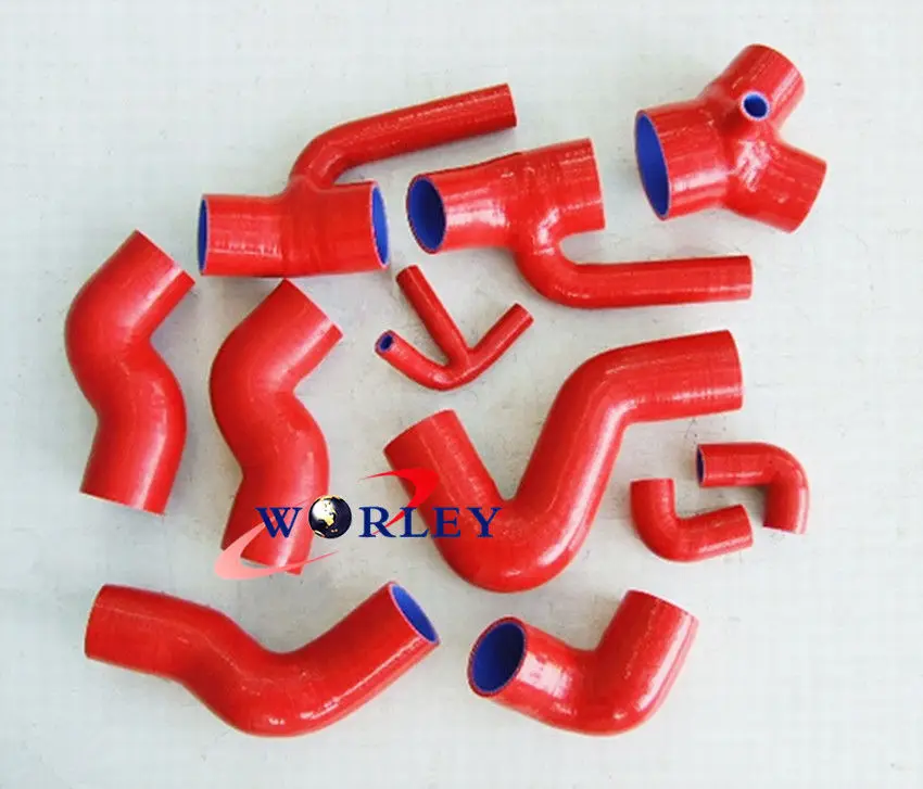 Silicone Boost Hose Kit For AUDI S4 RS4 A6 B5 C5 2.7L V6 Twin BI-TURBO 1997 - 2001 RED 1998 1999 2000
Silicone Boost Hose Kit For AUDI S4 RS4 A6 B5 C5 2.7L V6 Twin BI-TURBO 1997 - 2001 RED 1998 1999 2000