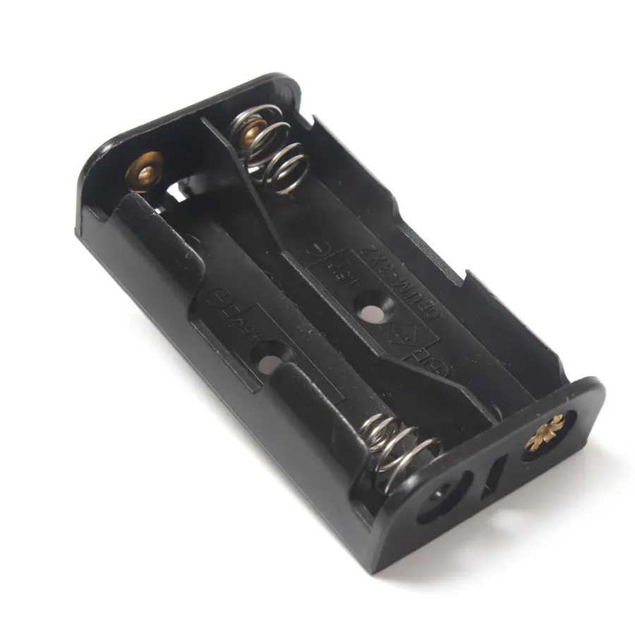 Wholesale 100Pcs/Lot 3V Output 2 x AA Spring Clip Battery Holder Black 2Slot Battery Box With Pin For Soldering Connecting
Wholesale 100Pcs/Lot 3V Output 2 x AA Spring Clip Battery Holder Black 2Slot Battery Box With Pin For Soldering Connecting