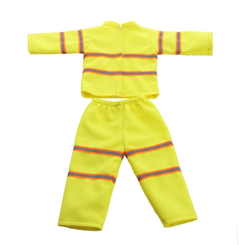 4 Pcs/Set Firefighter Uniform Doll clothes With Trumpet Boots For 18 Inch American Doll & 43 Cm Born Doll For Generation Girl`s
4 Pcs/Set Firefighter Uniform Doll clothes With Trumpet Boots For 18 Inch American Doll & 43 Cm Born Doll For Generation Girl`s