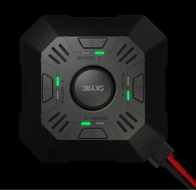 E4Q SKYRC Charger 4 Ports Balance Charger for 2 - 4S LiPo Battery Charger 11-26.1V DC Input XT60 Connector 2A 3A 5A Adjustable
E4Q SKYRC Charger 4 Ports Balance Charger for 2 - 4S LiPo Battery Charger 11-26.1V DC Input XT60 Connector 2A 3A 5A Adjustable