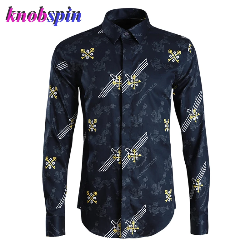 Europe Fashion Printed Shirt men Long sleeve Slim Casual Chemise homme Anti-Wrinkle High quality Shirts male plus size Clothing
Europe Fashion Printed Shirt men Long sleeve Slim Casual Chemise homme Anti-Wrinkle High quality Shirts male plus size Clothing