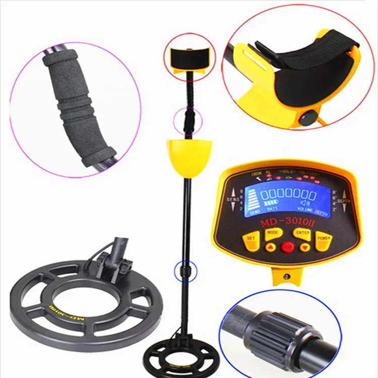 Free shipping MD3010 Hot Sale Gold Detector With LCD Underground Metal Detector MD3010II
Free shipping MD3010 Hot Sale Gold Detector With LCD Underground Metal Detector MD3010II